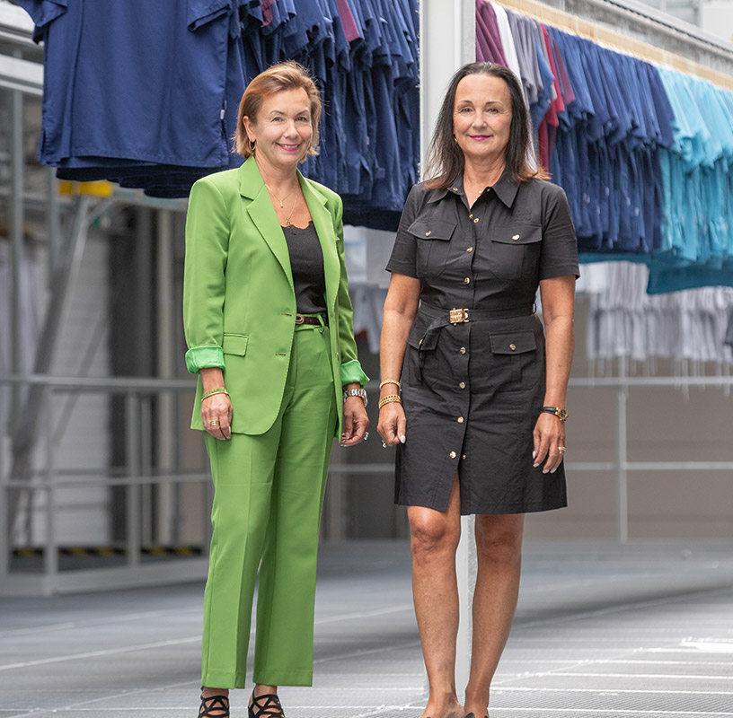 6,5 Tonnen Wäsche pro Stunde